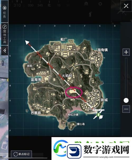 和平精英海岛地图